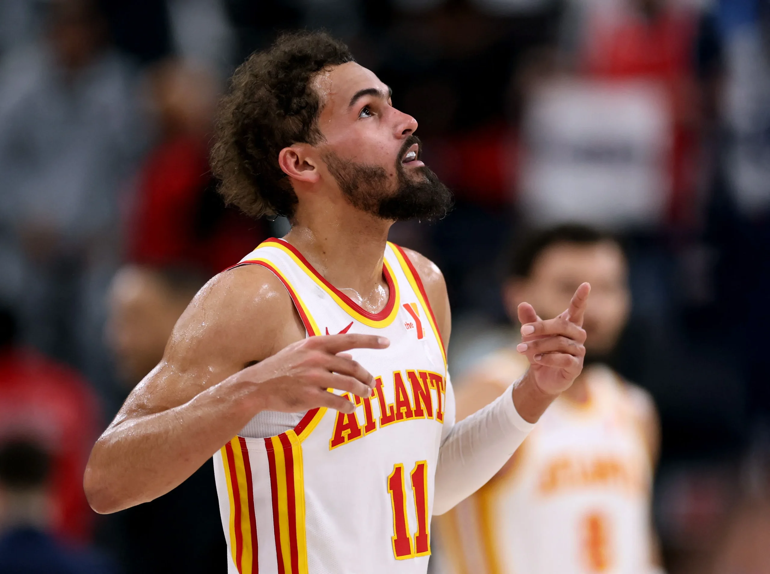 Watch Trae Young Hit Incredible Last-Second Shot to Win Game for Atlanta Hawks Against Utah Jazz