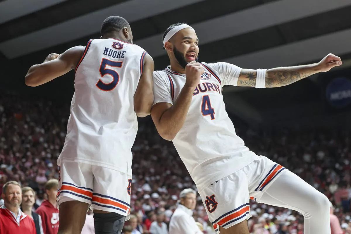 Auburn vs. Alabama: Historic No. 1 vs. No. 2 Showdown Set to Shake Up College Basketball Rankings