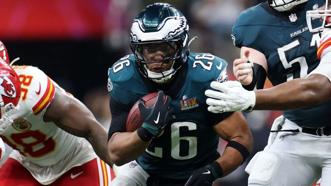 Eagles Star Saquon Barkley Shatters NFL Rushing Record in Super Bowl Victory: A Historic Season's Inside Story