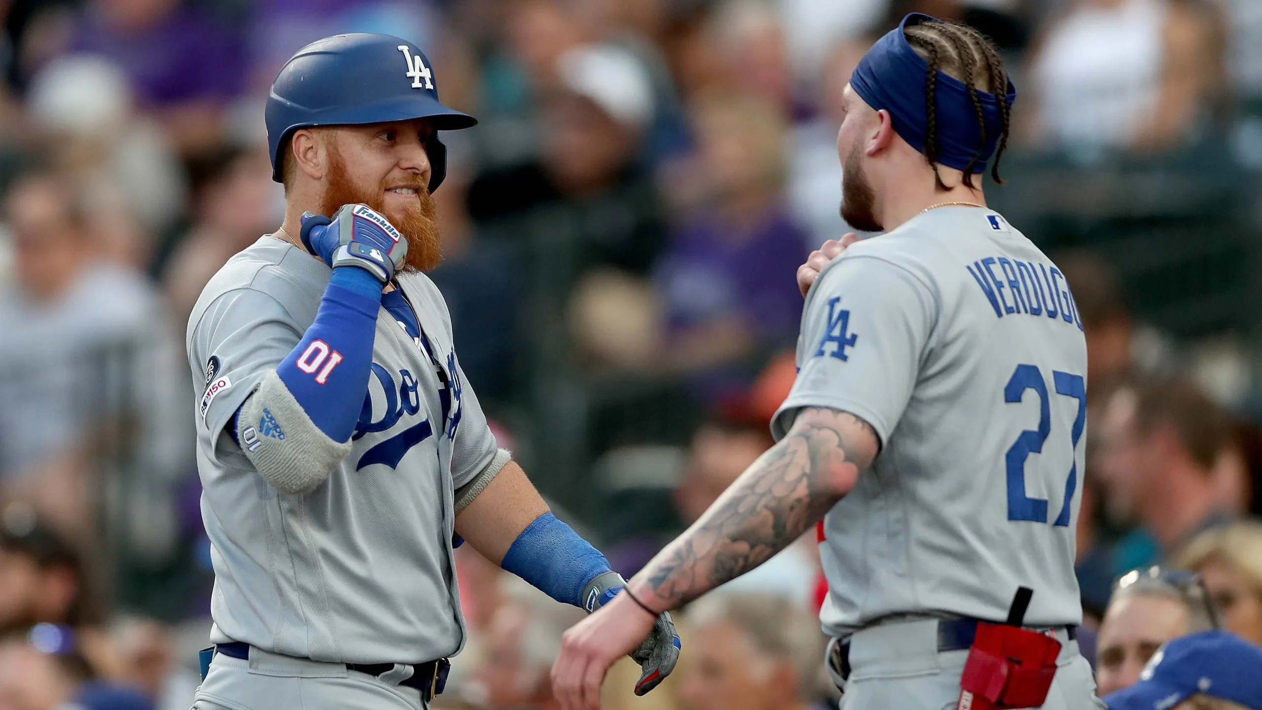 Justin Turner Jokes About Yankees’ Beard Rule Change and Why Alex Verdugo Might Be the Reason