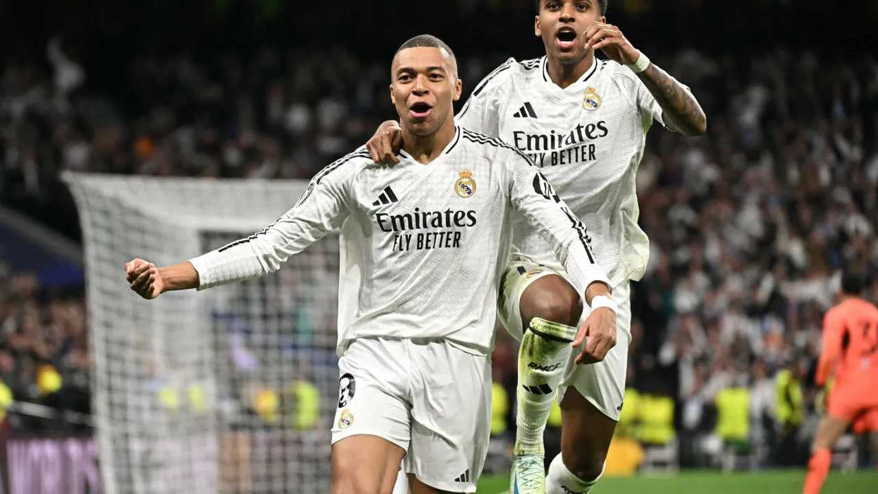 Kylian Mbappe Shines with First Champions League Hat-Trick as Real Madrid Crush Manchester City 3-1 at the Bernabeu