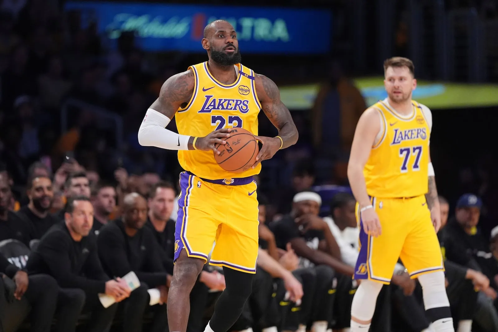 Luka Doncic Joins LeBron James in Lakers Debut, Wows Fans with Stunning Performance in Win Over Utah