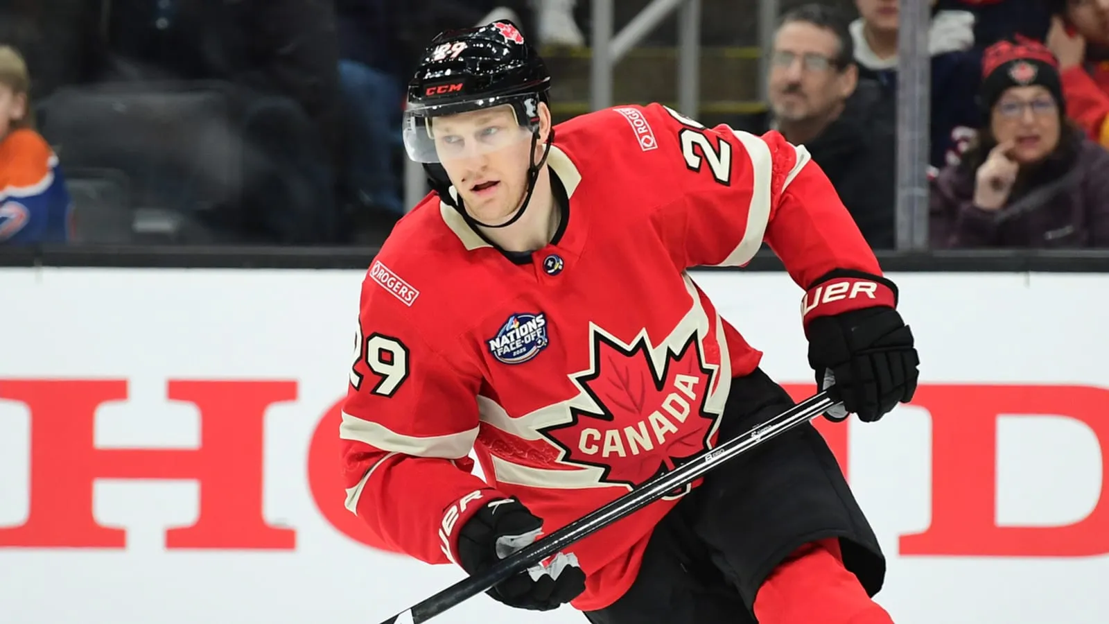 Nathan MacKinnon Calls Sidney Crosby One of the Best Ever After Epic Team Canada Win Over Finland at 4 Nations Face-Off-