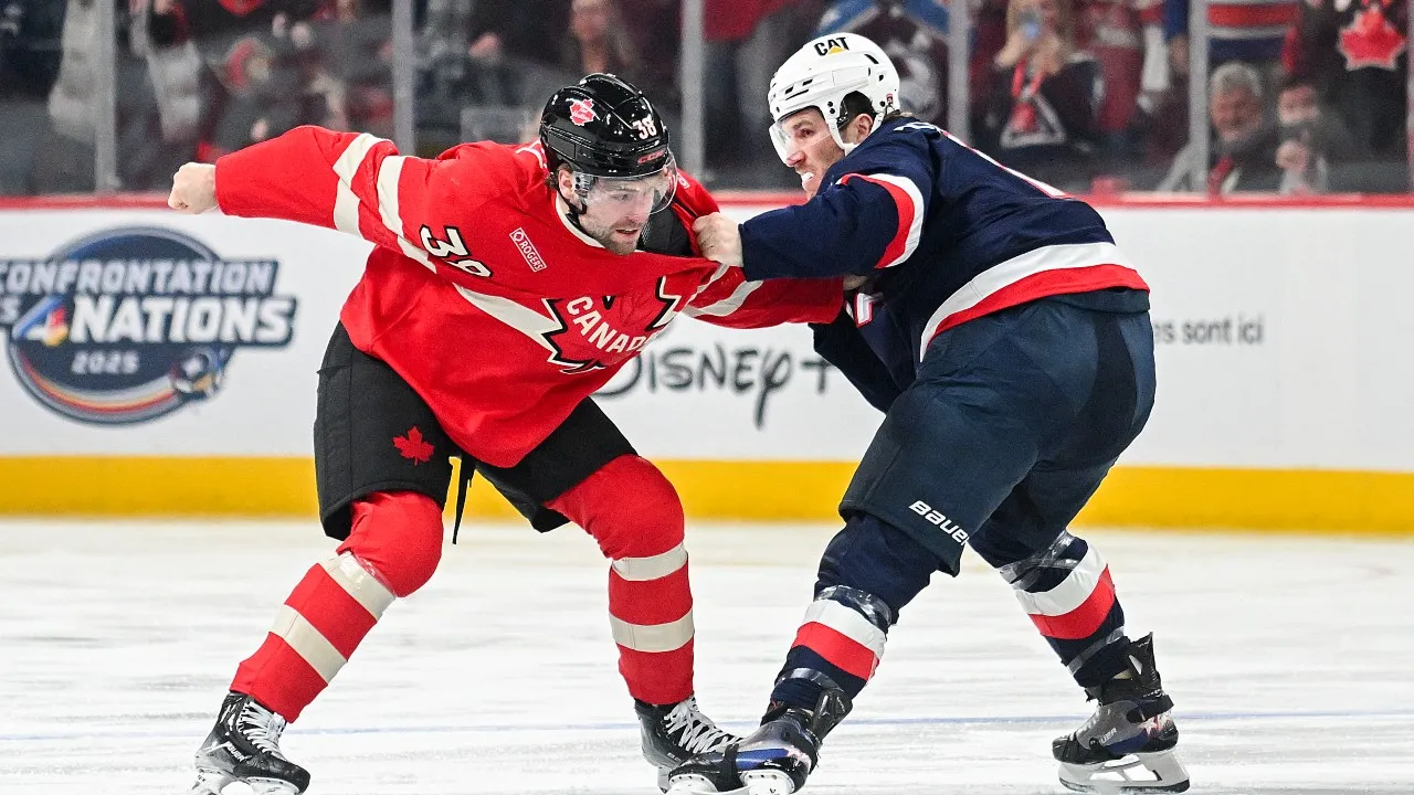 USA vs. Canada Turns Into All-Out Brawl in 4 Nations Face-Off – Three Fights Erupt in Just Nine Seconds