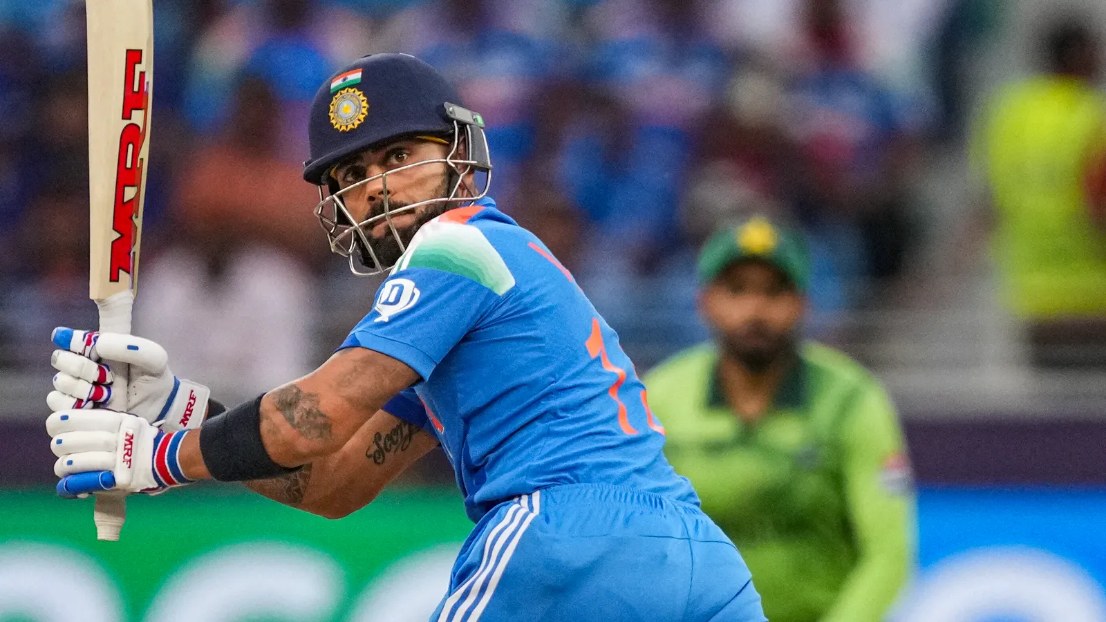 Virat Kohli Breaks Sachin Tendulkar’s Record: Fastest to 14,000 ODI Runs in Historic India vs Pakistan Clash